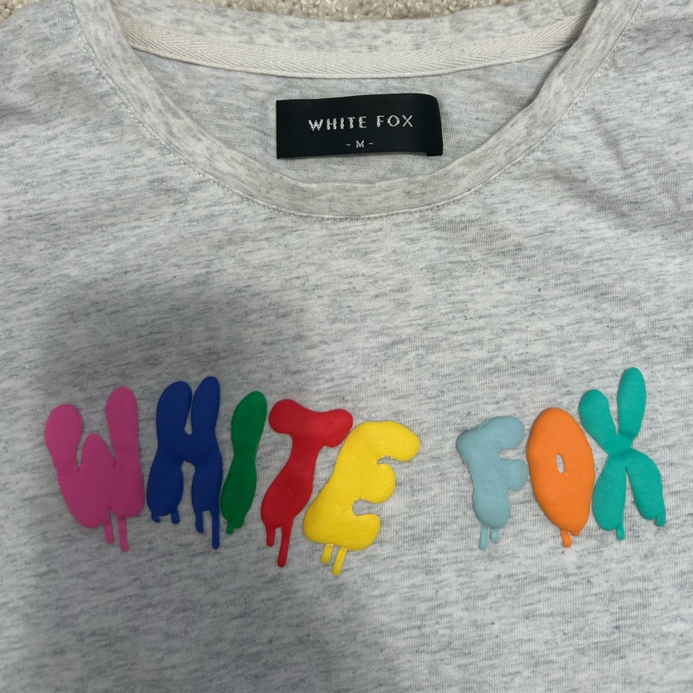 White fox tiny tee - Picture 2 of 5